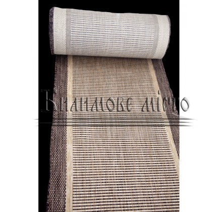 Synthetic carpet runner ILLUSION OUTDOOR IIK09H , BROWN - высокое качество по лучшей цене в Украине.